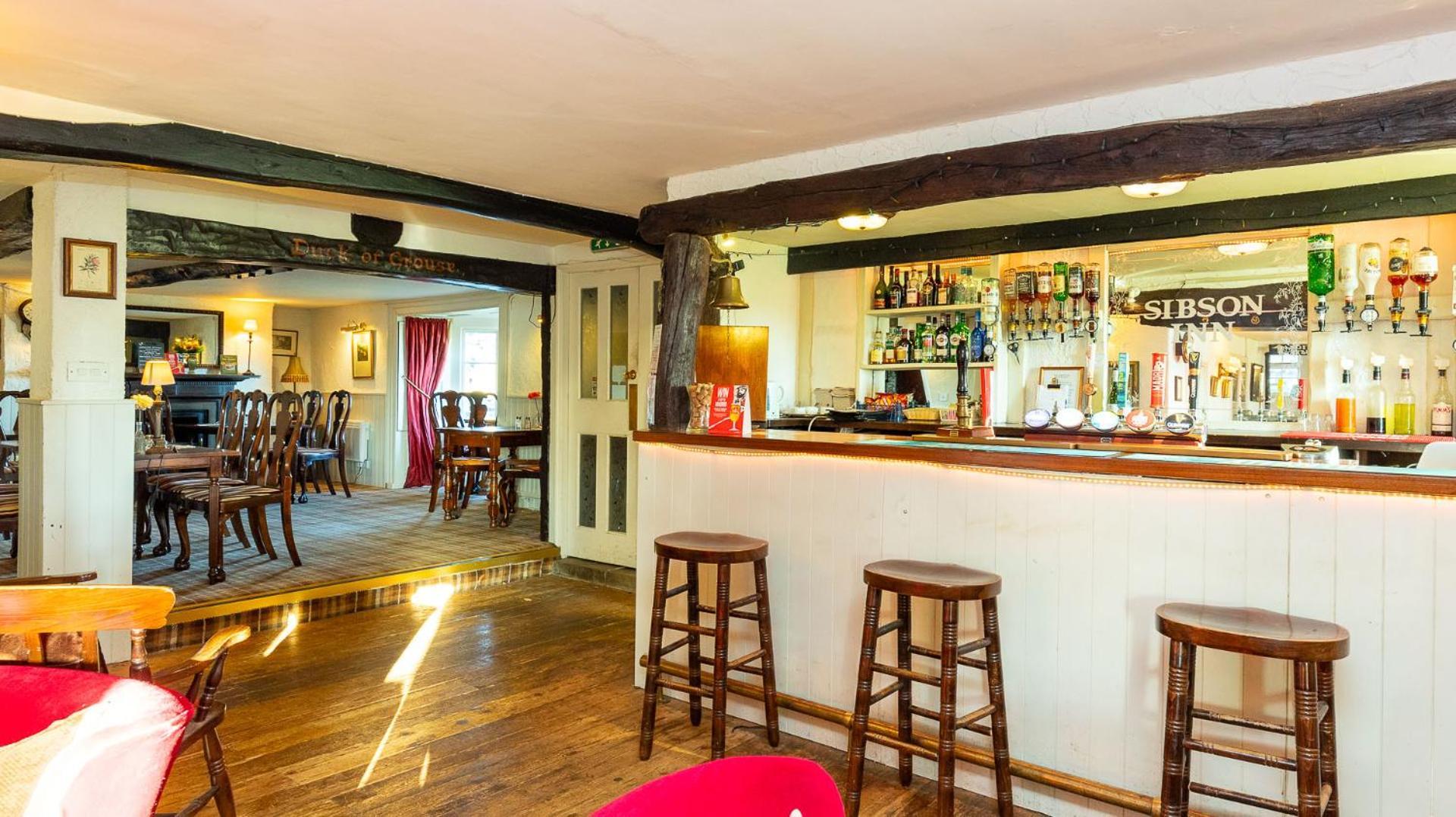 The Sibson Inn Hotel Water Newton Exterior photo